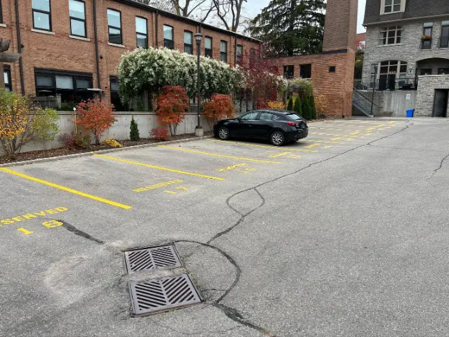 Parking Lot Line Painting in Guelph