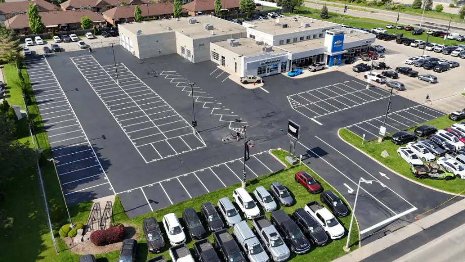 Asphalt Line Painting Services in Ontario